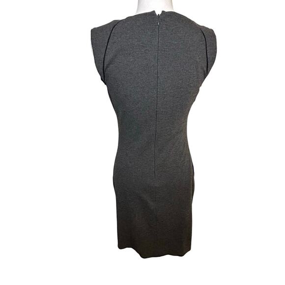 Diane von Furstenberg purple and gray colorblock sheath  Hallie dress size 6 - Picture 3 of 8